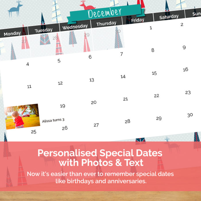 PEACE 'XL' Wall Calendar：圖片 2